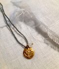 Timeless Blue Lace Agate Gold Necklace - immagine 2