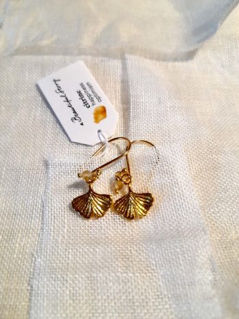 Generous Citrine Gold Plated Earrings