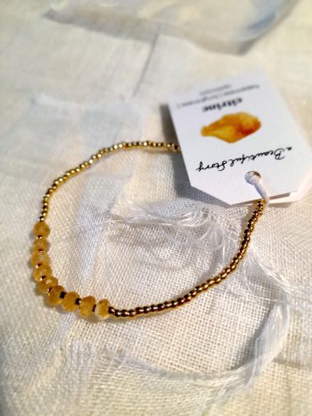 Proud Citrine Gold Colored Bracelet