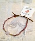 Emotion Rose Quartz Gold Colored Bracelet