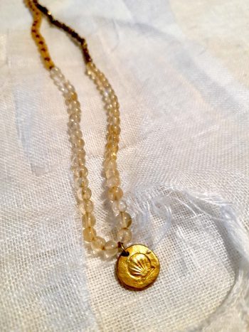 Dazzle Citrine Gold Necklace / Bracelet