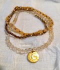 Dazzle Citrine Gold Necklace / Bracelet - immagine 2