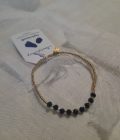 Proud Lapis Lazuli Gold Colored Bracelet - immagine 2