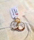 Compassion Rose Quartz Gold Plated Earrings