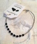 Proud Black Onyx Silver Colored Bracelet