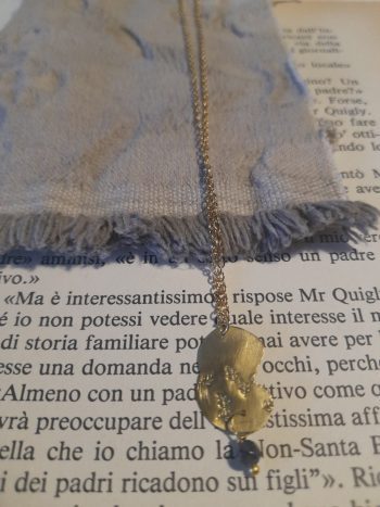 Collana FOGLIA grigio - immagine 2