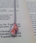 Collana con ciondolo a goccia Rosso - immagine 3