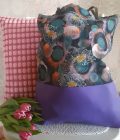 Borsa ecopelle viola