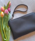 Bustina ecopelle nero - immagine 2
