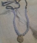 Dazzle Blue Lace silver Necklace / Bracelet