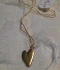 Paradise Rose Quartz Gold Colored Necklace